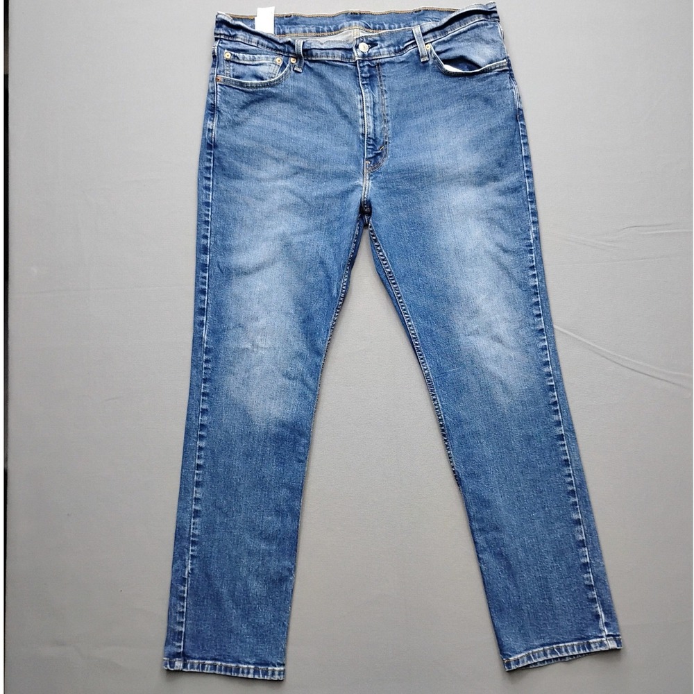 Levis 511 Slim Fit Blue Jeans 40x32 Medium Wash Stretch Denim